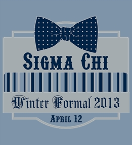 Sigma Chi t-shirt design 86