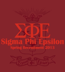 Sigma Phi Epsilon t-shirt design 78