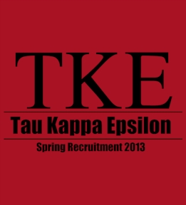 Tau Kappa Epsilon t-shirt design 75