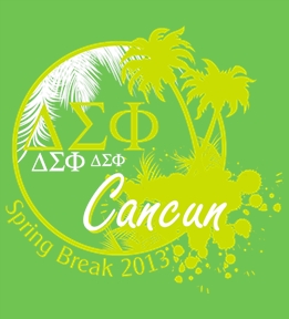 Delta Sigma Phi t-shirt design 100