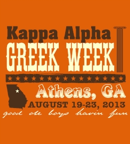 Kappa Alpha Order t-shirt design 84