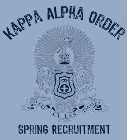 Kappa Alpha Order t-shirt design 98