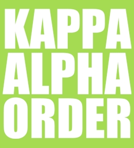 Kappa Alpha Order t-shirt design 75