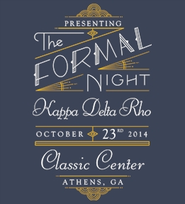 Kappa Delta Rho t-shirt design 54