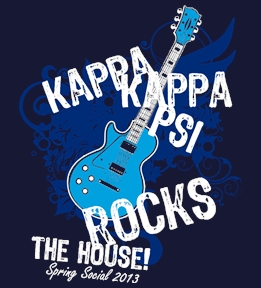 Kappa Kappa Psi t-shirt design 100