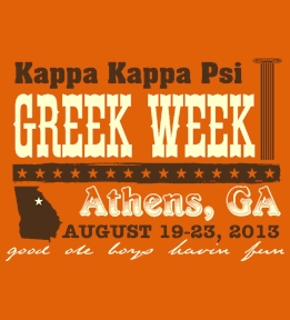 Kappa Kappa Psi t-shirt design 90