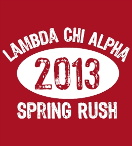 Lambda Chi Alpha t-shirt design 101