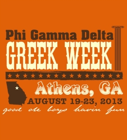 Phigammadelta t-shirt design 100