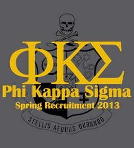 Phi Kappa Sigma t-shirt design 87