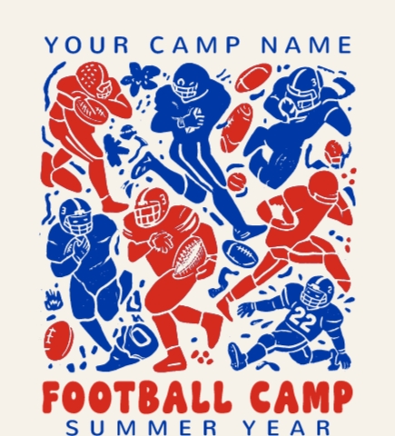 Create Custom Football Shirts | Custom Tees at UberPrints.com