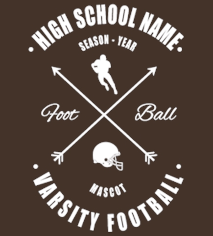 Create Custom Football Shirts | Custom Tees at UberPrints.com