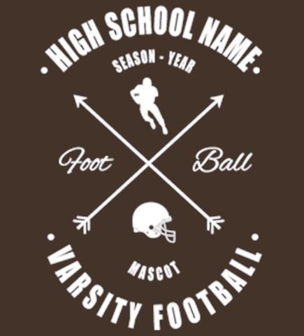 Football t-shirt design 7