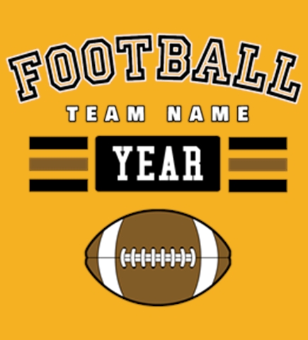 Create Custom Football Shirts | Custom Tees at UberPrints.com