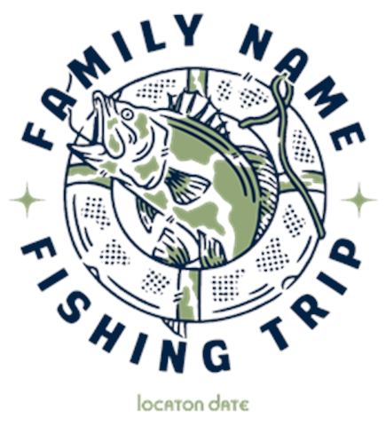 Fishing t-shirt design 9