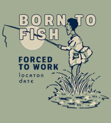 Fishing t-shirt design 5