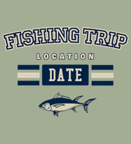 Fishing t-shirt design 2