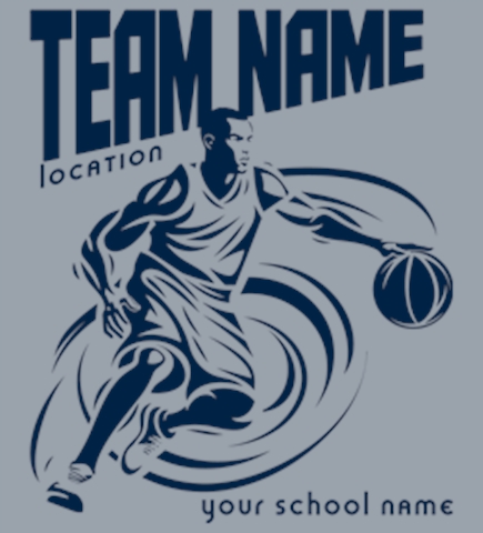 Basketball t-shirt design 8