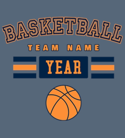 Basketball t-shirt design 2