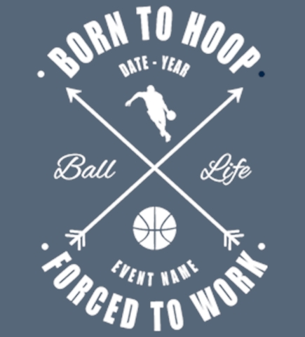 Basketball t-shirt design 5
