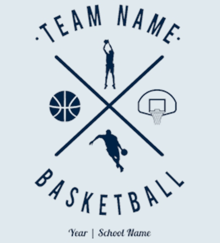Basketball t-shirt design 10