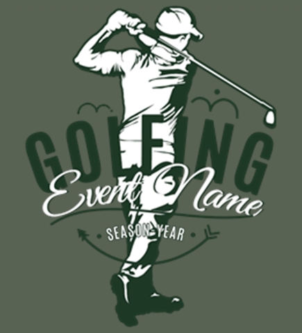 Golf t-shirt design 36