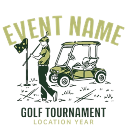 Golf t-shirt design 8