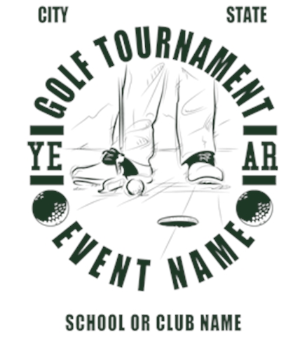 Golf t-shirt design 33