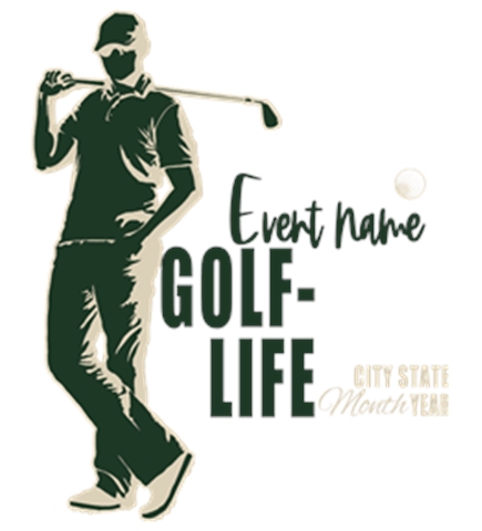Golf t-shirt design 38
