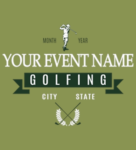 Golf t-shirt design 25