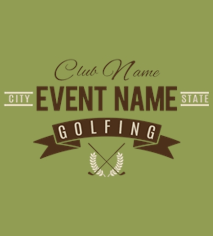 Golf t-shirt design 45