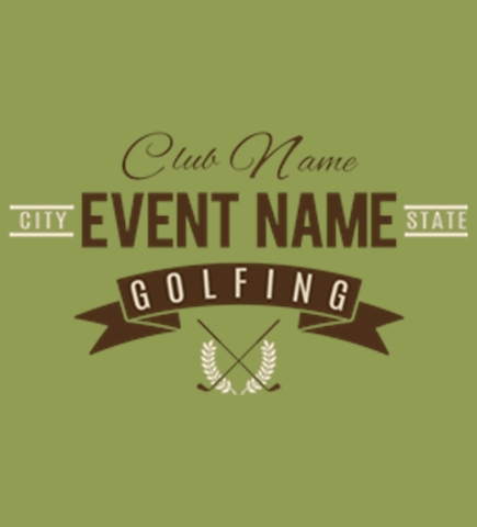 Golf t-shirt design 38