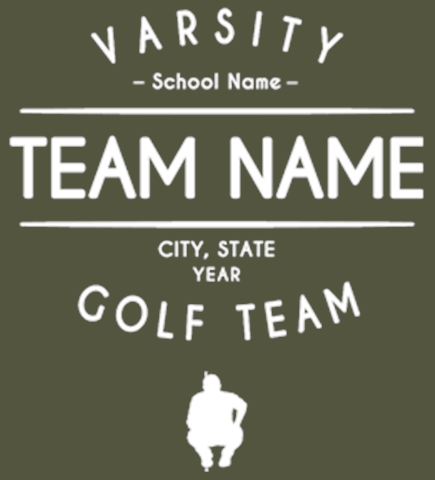 Golf t-shirt design 21