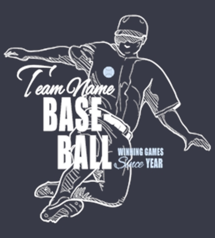 Baseball t-shirt design 37