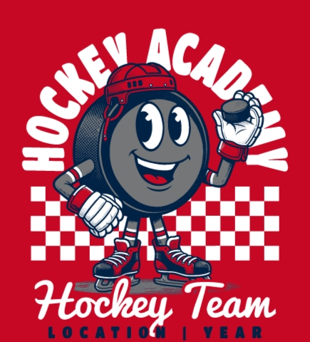 Hockey t-shirt design 4