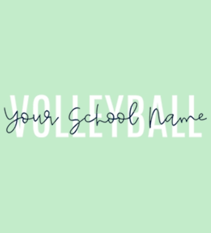 Create Custom Volleyball T Shirts