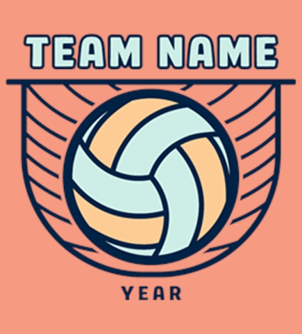 Volleyball t-shirt design 13