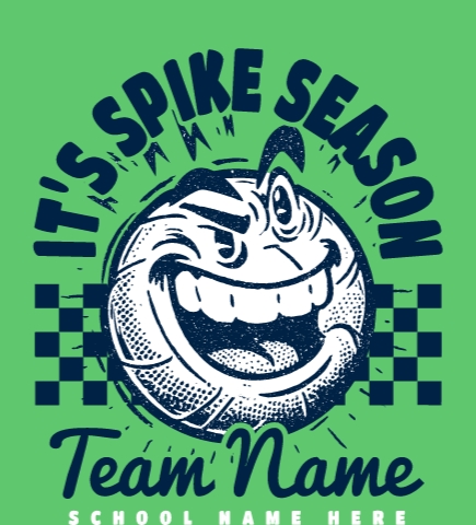 Volleyball t-shirt design 16