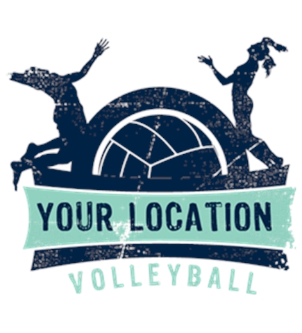 Volleyball t-shirt design 31