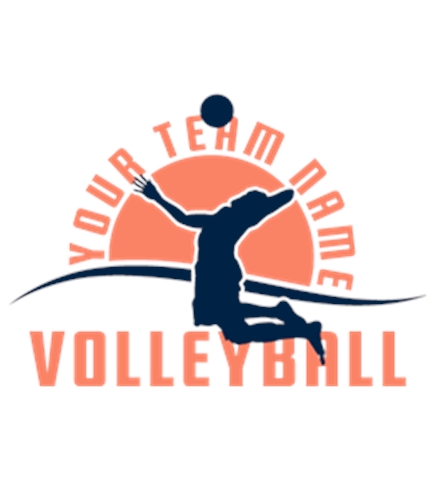 Volleyball t-shirt design 29