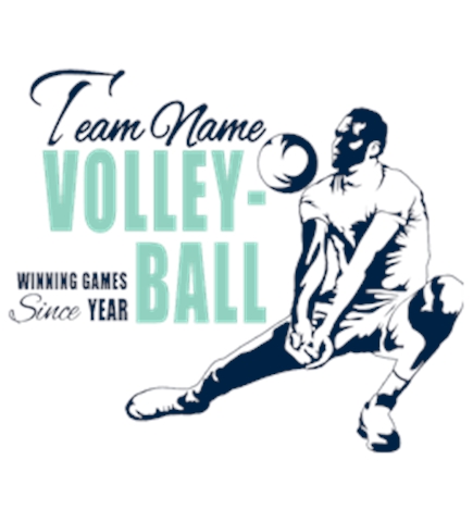 Volleyball t-shirt design 15