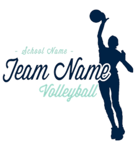 Volleyball t-shirt design 24