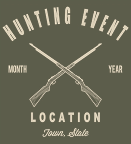 Create Custom Hunting Tees Online at UberPrints.com