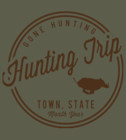 Create Custom Hunting Tees Online at UberPrints.com