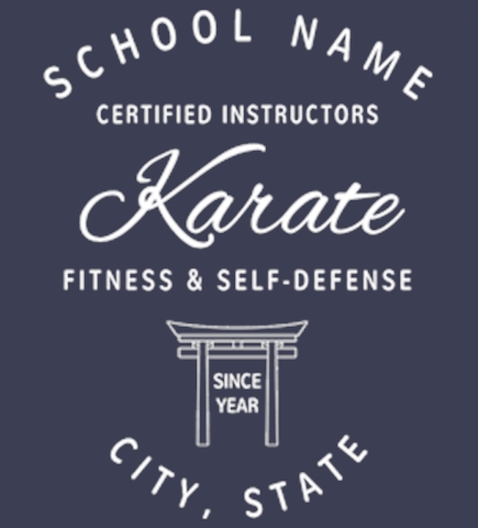 Karate/Martial Arts t-shirt design 11