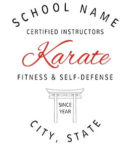 Karate t-shirt design 32