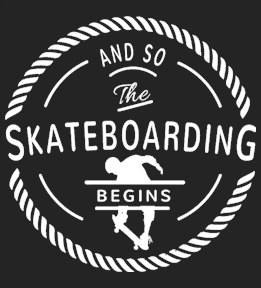 Skateboarding t-shirt design 4