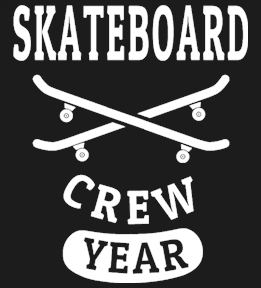 Skateboarding t-shirt design 9