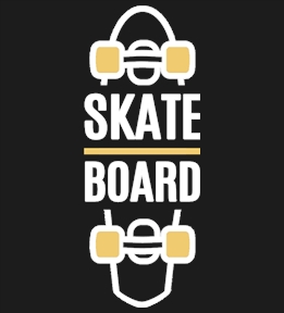 Skateboarding t-shirt design 14