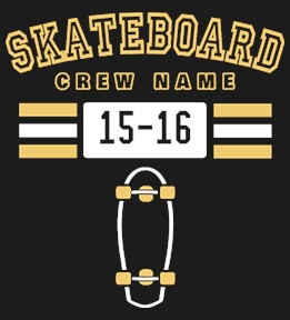 Skateboarding t-shirt design 15
