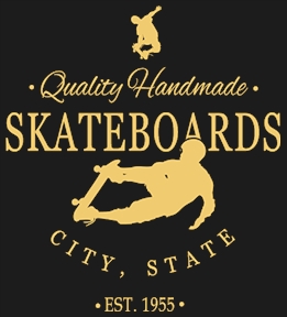 Skateboarding t-shirt design 16